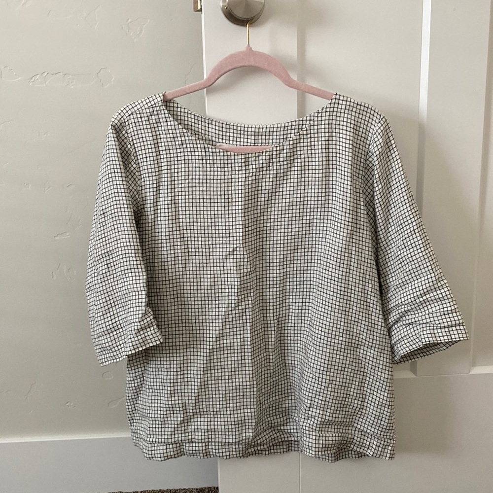 notPERFECTLINEN January loose top
